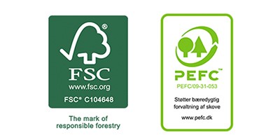 FSC/PEFC-certificeret